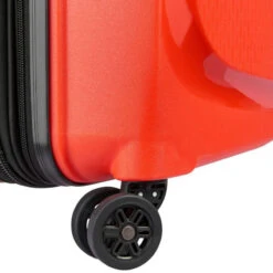 Delsey Paris Valise Cabine Rigide Slim Belmont Plus 55 Cm Rouge -Delsey valise cabine rigide slim belmont plus 55 cm rouge 5