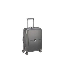 Delsey Paris Valise Cabine Rigide Turenne Slim 55 Cm Argent -Delsey valise cabine rigide turenne slim 55 cm argent 2