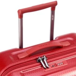 Delsey Paris Valise Cabine Rigide Turenne Slim 55 Cm Rouge -Delsey valise cabine rigide turenne slim 55 cm rouge 3