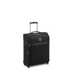 Delsey Paris Valise Cabine Souple Brochant 2.0 Extensible Et Slim 55 Cm Noir -Delsey valise cabine souple brochant 20 extensible et slim 55 cm noir 2