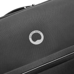 Delsey Paris Valise Cabine Souple Brochant 2.0 Slim 55 Cm Noir -Delsey valise cabine souple brochant 20 slim 55 cm noir 5