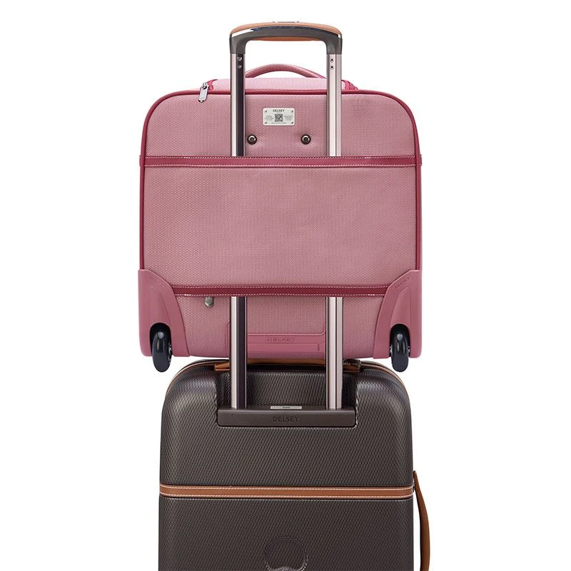 Delsey Paris Valise Cabine Souple Châtelet Air 2.0 Underseater 42cm Rose 9 Delsey Paris Valise Cabine Souple Châtelet Air 2.0 Underseater 42cm Rose – Image 9