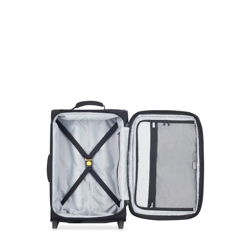 Delsey Paris Valise Cabine Souple Extensible Maubert 2.0 55 Cm Noir 3 Delsey Paris Valise Cabine Souple Extensible Maubert 2.0 55 Cm Noir – Image 3