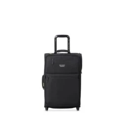Delsey Paris Valise Cabine Souple Extensible Maubert 2.0 55 Cm Noir