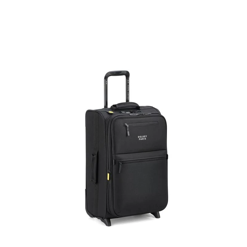 Delsey Paris Valise Cabine Souple Extensible Maubert 2.0 55 Cm Noir 4 Delsey Paris Valise Cabine Souple Extensible Maubert 2.0 55 Cm Noir – Image 4