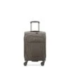 Delsey Paris Valise Cabine Souple Helium DLX Extensible 55 Cm Moka