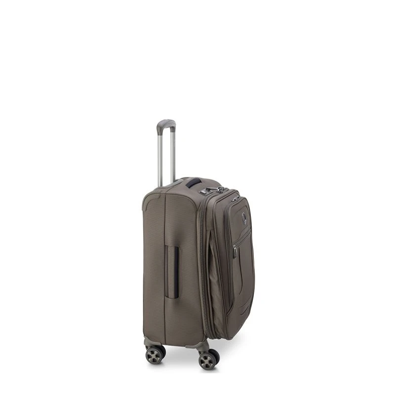 Delsey Paris Valise Cabine Souple Helium DLX Extensible 55 Cm Moka 4 Delsey Paris Valise Cabine Souple Helium DLX Extensible 55 Cm Moka – Image 4