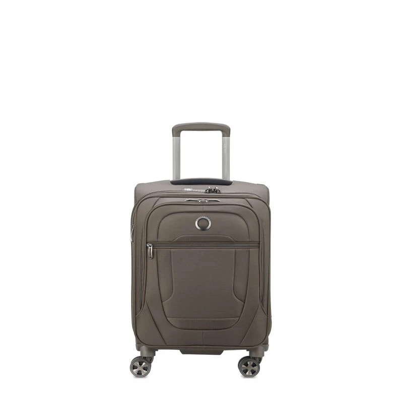 Delsey Paris Valise Cabine Souple Helium DLX Slim 55 Cm Moka 1 Delsey Paris Valise Cabine Souple Helium DLX Slim 55 Cm Moka