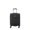 Delsey Paris Valise Cabine Souple Helium DLX Slim 55 Cm Noir