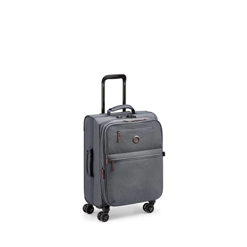 Delsey Paris Valise Cabine Souple Maubert 2.0 55 Cm Anthracite 3 Delsey Paris Valise Cabine Souple Maubert 2.0 55 Cm Anthracite – Image 3