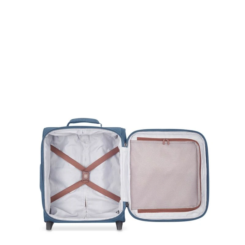 Delsey Paris Valise Cabine Souple Maubert 2.0 Underseater 45 Cm Bleu 2 Delsey Paris Valise Cabine Souple Maubert 2.0 Underseater 45 Cm Bleu – Image 2