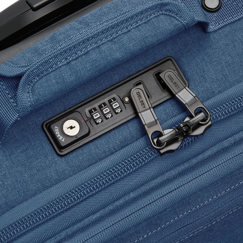 Delsey Paris Valise Cabine Souple Maubert 2.0 Underseater 45 Cm Bleu 4 Delsey Paris Valise Cabine Souple Maubert 2.0 Underseater 45 Cm Bleu – Image 4