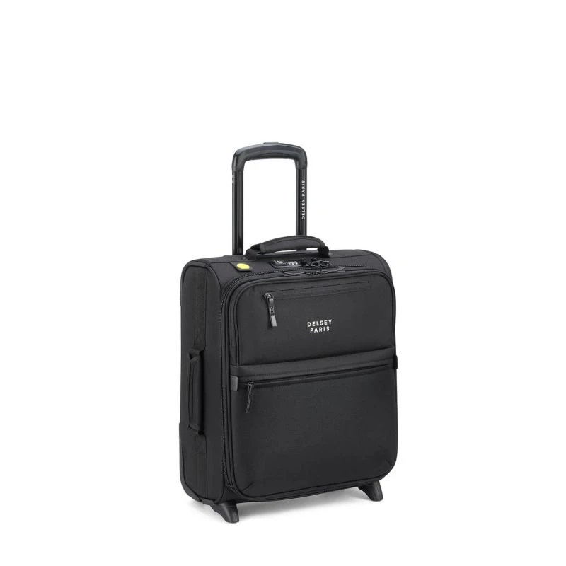 Delsey Paris Valise Cabine Souple Maubert 2.0 Underseater 45 Cm Noir 2 Delsey Paris Valise Cabine Souple Maubert 2.0 Underseater 45 Cm Noir – Image 2