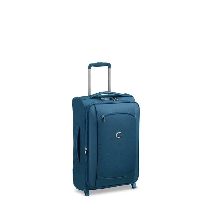 Delsey Paris Valise Cabine Souple Montmartre Air 2.0 Extensible 2 Roues En RPET 55 Cm Bleu 3 Delsey Paris Valise Cabine Souple Montmartre Air 2.0 Extensible 2 Roues En RPET 55 Cm Bleu – Image 3