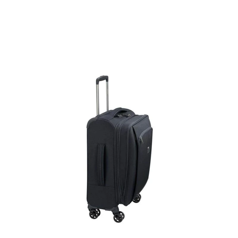 Delsey Paris Valise Cabine Souple Montmartre Air 2.0 Extensible En RPET 55 Cm Noir 4 Delsey Paris Valise Cabine Souple Montmartre Air 2.0 Extensible En RPET 55 Cm Noir – Image 4
