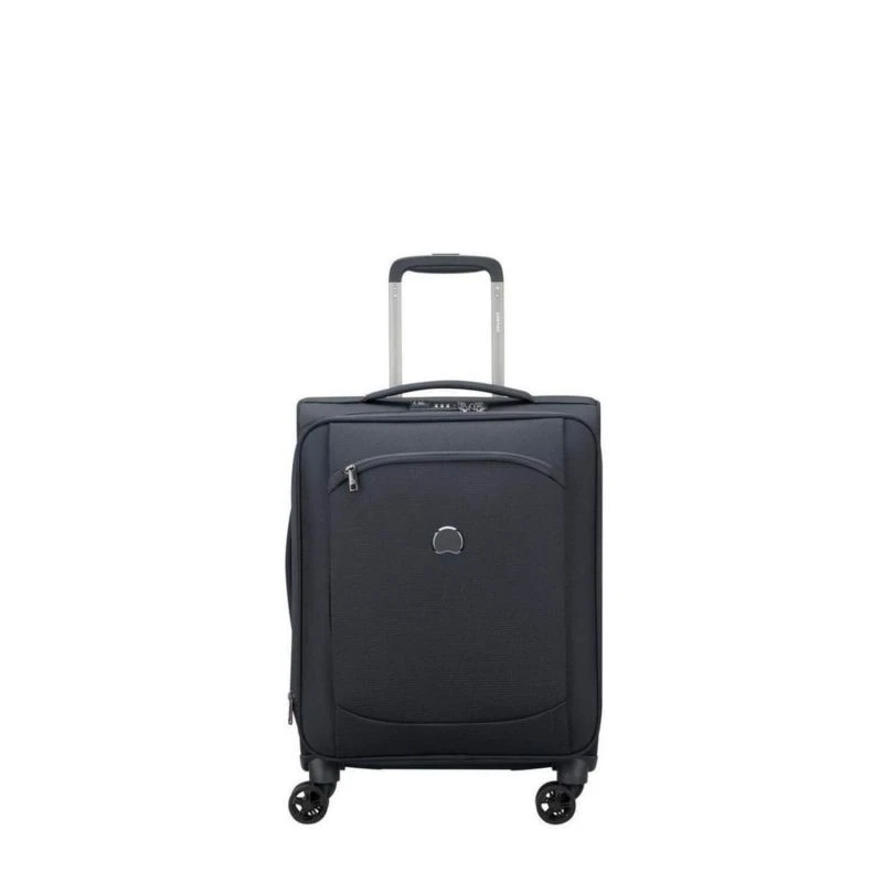 Delsey Paris Valise Cabine Souple Montmartre Air 2.0 Extensible En RPET 55 Cm Noir 1 Delsey Paris Valise Cabine Souple Montmartre Air 2.0 Extensible En RPET 55 Cm Noir