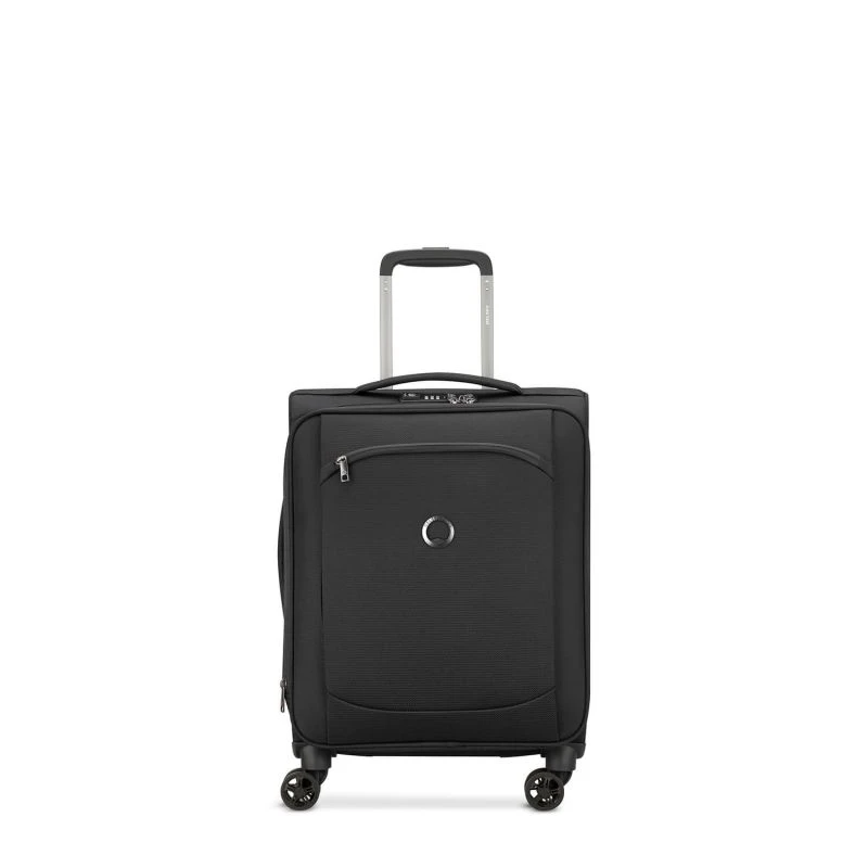 Delsey Paris Valise Cabine Souple Montmartre Air 2.0 Extensible Et Slim En RPET 55 Cm Noir 1 Delsey Paris Valise Cabine Souple Montmartre Air 2.0 Extensible Et Slim En RPET 55 Cm Noir