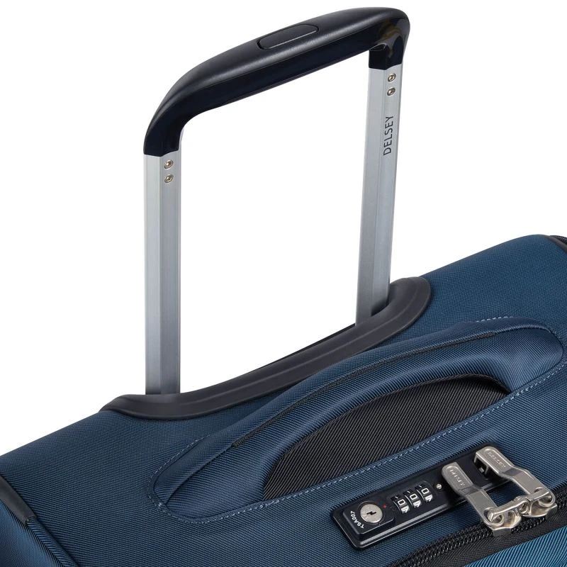 Delsey Paris Valise Cabine Souple Sky Max 2.0 55 Cm Bleu 7 Delsey Paris Valise Cabine Souple Sky Max 2.0 55 Cm Bleu – Image 7