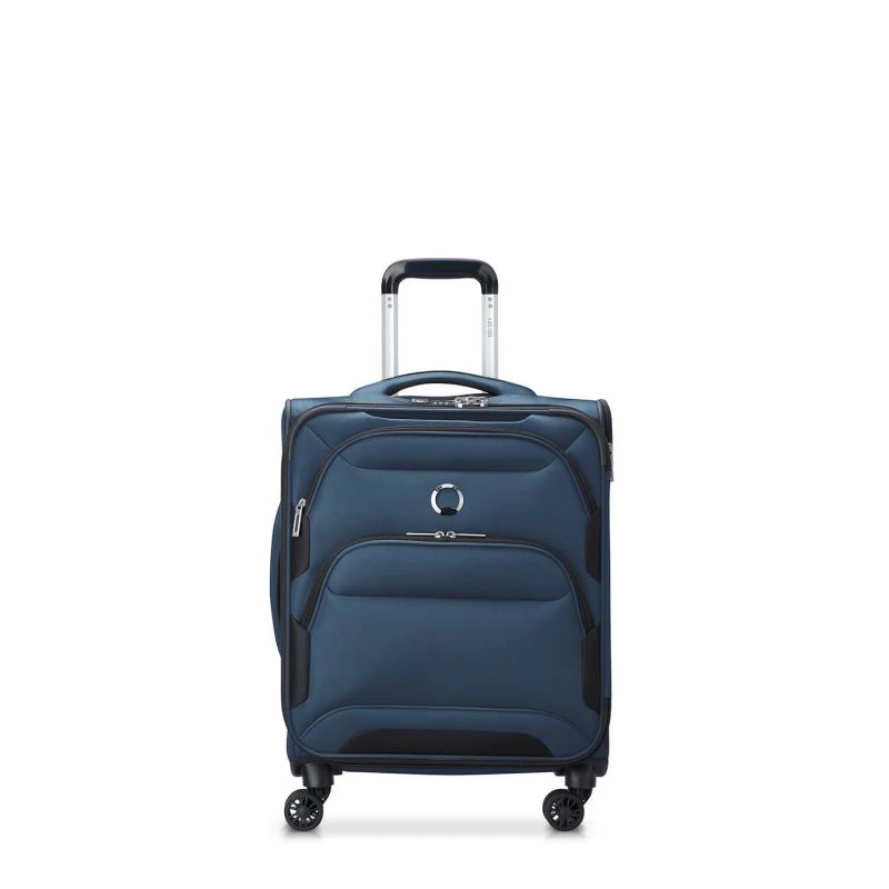 Delsey Paris Valise Cabine Souple Sky Max 2.0 55 Cm Bleu 1 Delsey Paris Valise Cabine Souple Sky Max 2.0 55 Cm Bleu