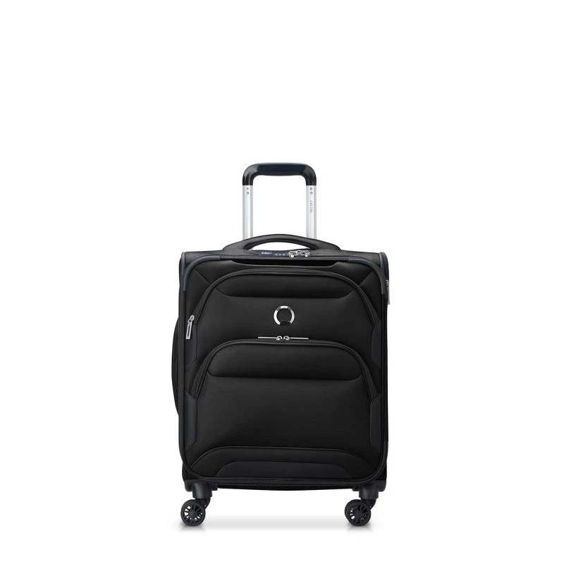 Delsey Paris Valise Cabine Souple Sky Max 2.0 55 Cm Noir 1 Delsey Paris Valise Cabine Souple Sky Max 2.0 55 Cm Noir