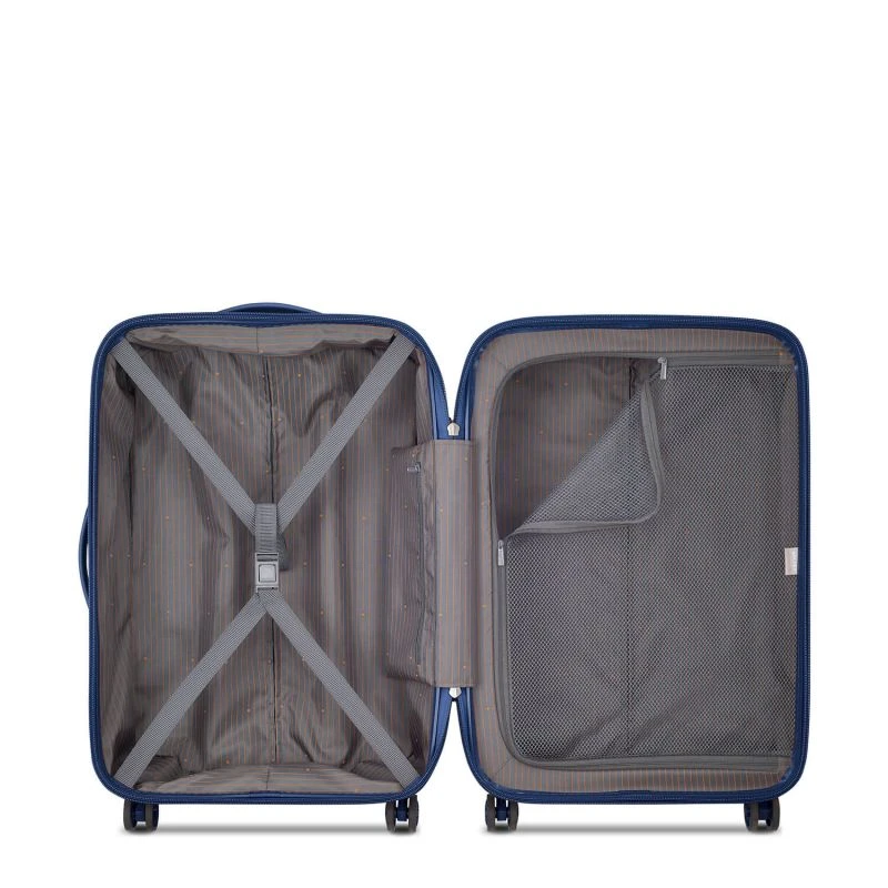 Delsey Paris Valise Rigide Caumartin Plus 65.5 Cm Bleu Acier 2 Delsey Paris Valise Rigide Caumartin Plus 65.5 Cm Bleu Acier – Image 2