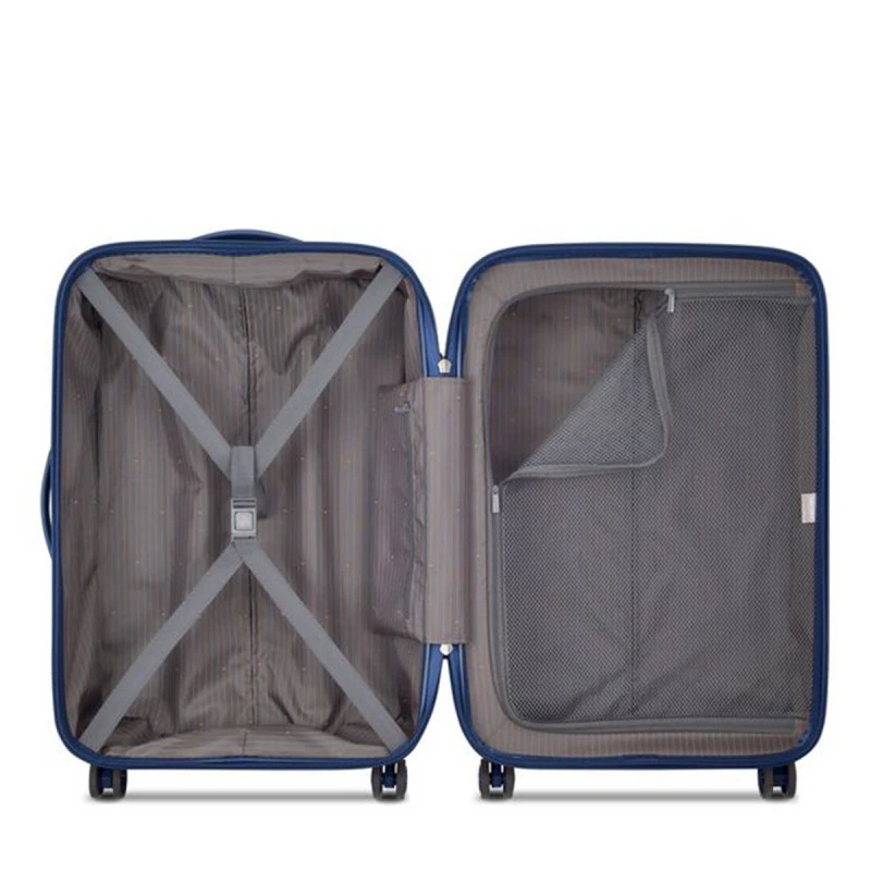 Delsey Paris Valise Rigide Caumartin Plus 76 Cm Bleu Acier 2 Delsey Paris Valise Rigide Caumartin Plus 76 Cm Bleu Acier – Image 2