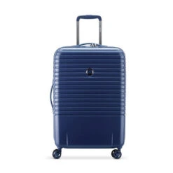 Delsey Paris Valise Rigide Caumartin Plus 76 Cm Bleu Acier