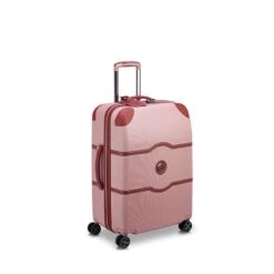Delsey -Delsey valise rigide chatelet air 20 port usb 665 cm rose 1