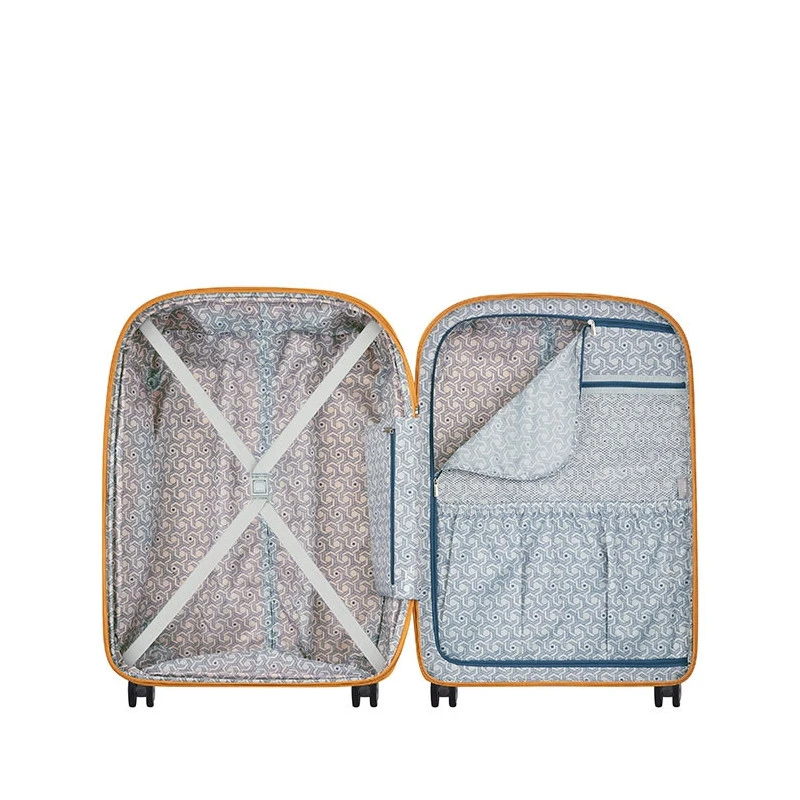 Delsey Paris Valise Rigide Clavel Extensible 70 Cm Jaune 3 Delsey Paris Valise Rigide Clavel Extensible 70 Cm Jaune – Image 3