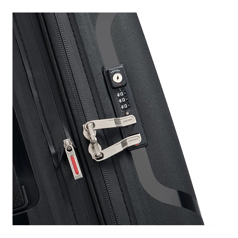 Delsey Paris Valise Rigide Clavel Extensible 70 Cm Noir 2 Delsey Paris Valise Rigide Clavel Extensible 70 Cm Noir – Image 2