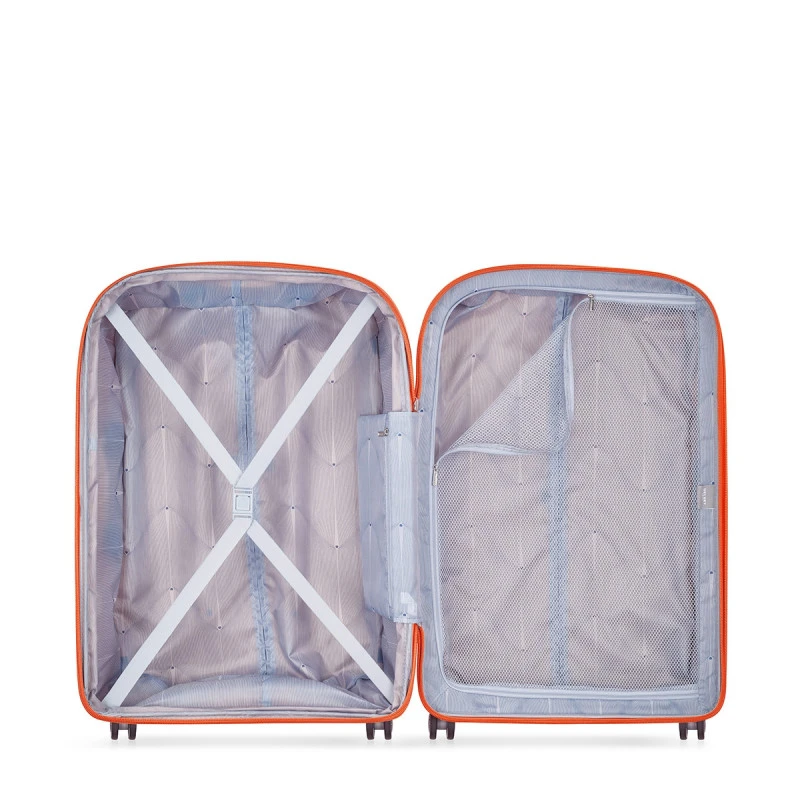 Delsey Paris Valise Rigide Clavel Extensible 70 Cm Tangerine Orange 2 Delsey Paris Valise Rigide Clavel Extensible 70 Cm Tangerine Orange – Image 2