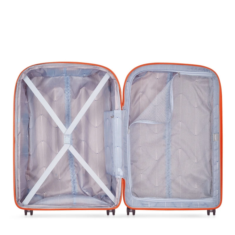 Delsey Paris Valise Rigide Clavel Extensible 76 Cm Tangerine Orange 2 Delsey Paris Valise Rigide Clavel Extensible 76 Cm Tangerine Orange – Image 2