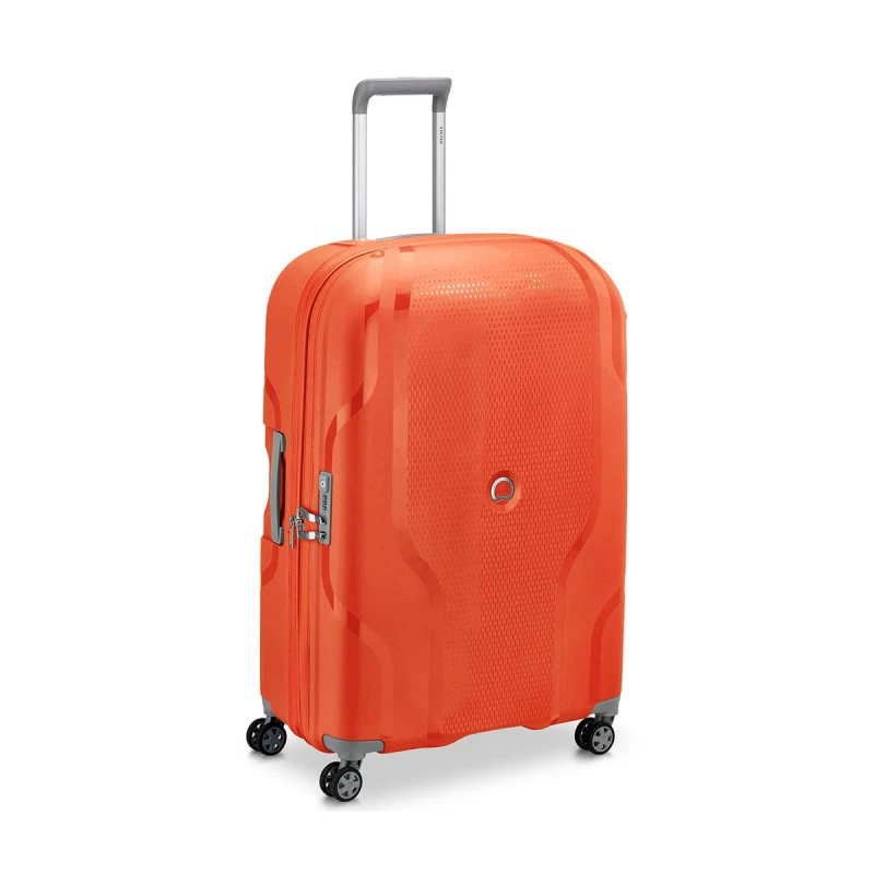 Delsey Paris Valise Rigide Clavel Extensible 76 Cm Tangerine Orange 4 Delsey Paris Valise Rigide Clavel Extensible 76 Cm Tangerine Orange – Image 4