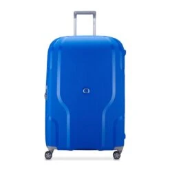 Delsey Paris Valise Rigide Clavel Extensible 82 Cm Bleu Klein