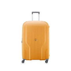 Delsey Paris Valise Rigide Clavel Extensible 82 Cm Jaune