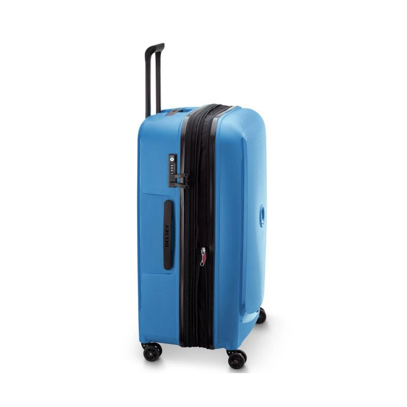 Delsey Paris Valise Rigide Extensible Belmont Plus 76 Cm Bleu 2 Delsey Paris Valise Rigide Extensible Belmont Plus 76 Cm Bleu – Image 2