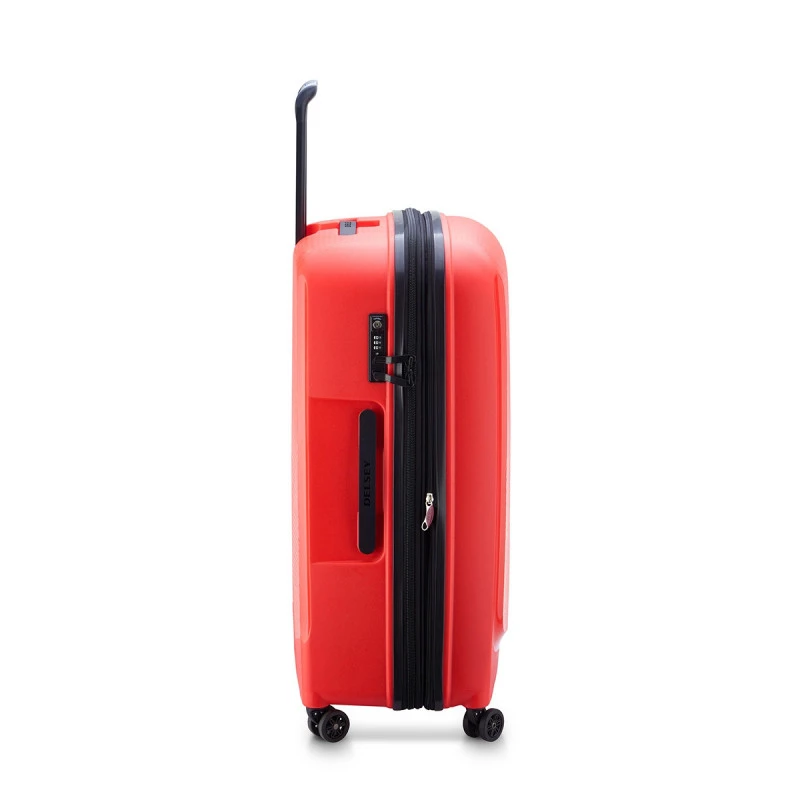 Delsey Paris Valise Rigide Extensible Belmont Plus 76 Cm Rouge 3 Delsey Paris Valise Rigide Extensible Belmont Plus 76 Cm Rouge – Image 3