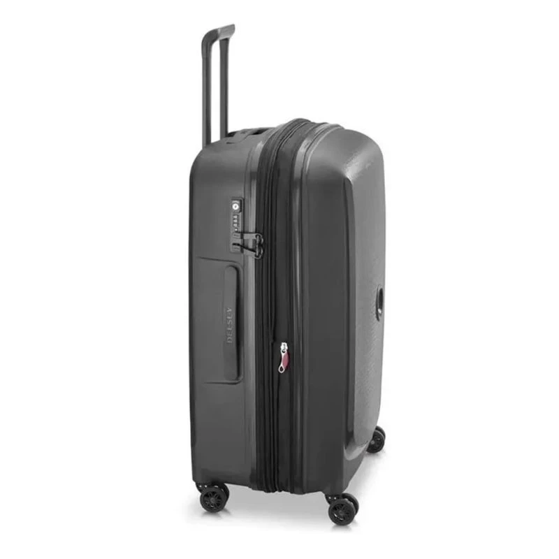 Delsey Paris Valise Rigide Extensible Belmont Plus 82 Cm Noir 5 Delsey Paris Valise Rigide Extensible Belmont Plus 82 Cm Noir – Image 5