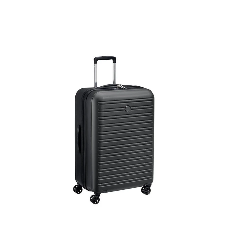 Delsey Paris Valise Rigide Segur 2.0 70 Cm Noir 2 Delsey Paris Valise Rigide Segur 2.0 70 Cm Noir – Image 2