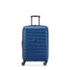 Delsey Paris Valise Rigide Shadow 5.0 Extensible 66 Cm Bleu