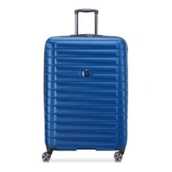 Delsey Paris Valise Rigide Shadow 5.0 Extensible 82 Cm Bleu