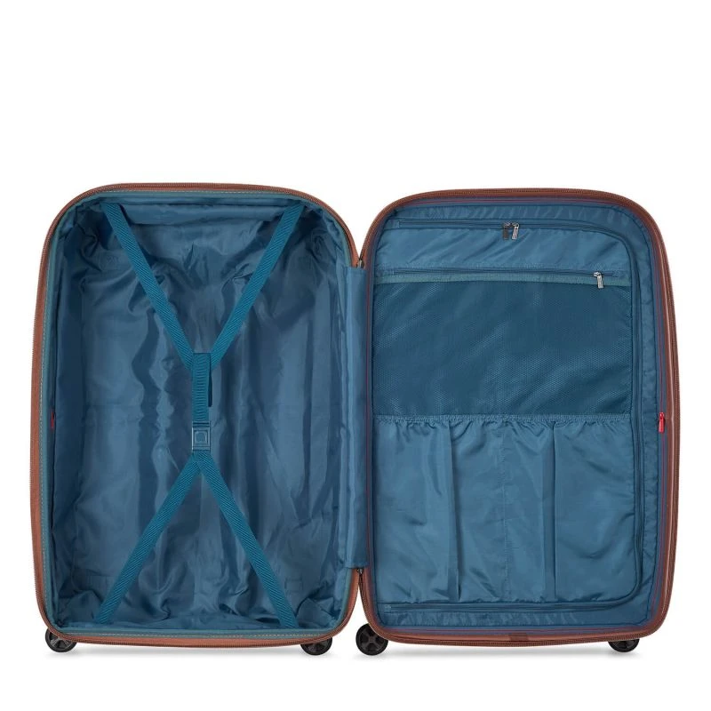 Delsey Paris Valise Rigide St-Tropez Extensible 76.5 Cm Platinium 2 Delsey Paris Valise Rigide St-Tropez Extensible 76.5 Cm Platinium – Image 2