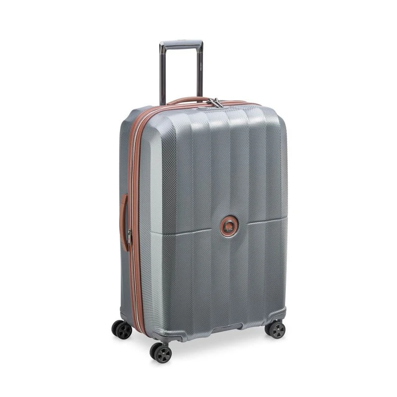 Delsey Paris Valise Rigide St-Tropez Extensible 76.5 Cm Platinium 3 Delsey Paris Valise Rigide St-Tropez Extensible 76.5 Cm Platinium – Image 3