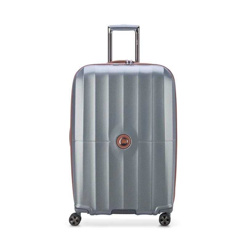 Delsey Paris Valise Rigide St-Tropez Extensible 76.5 Cm Platinium 1 Delsey Paris Valise Rigide St-Tropez Extensible 76.5 Cm Platinium