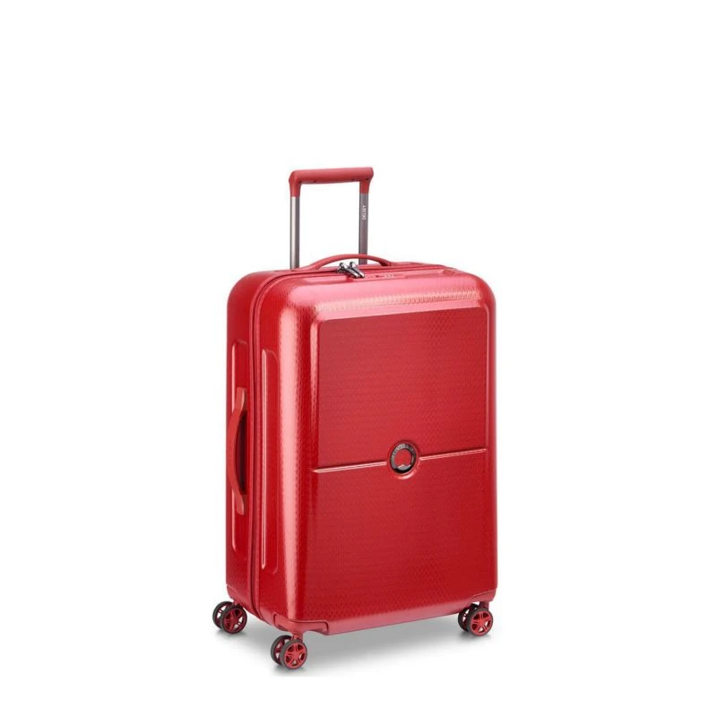 Delsey Paris Valise Rigide Turenne 65 Cm Rouge 2 Delsey Paris Valise Rigide Turenne 65 Cm Rouge – Image 2