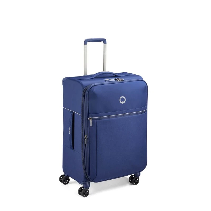Delsey Paris Valise Souple Brochant 2.0 Extensible 67 Cm Bleu 2 Delsey Paris Valise Souple Brochant 2.0 Extensible 67 Cm Bleu – Image 2