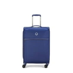 Delsey Paris Valise Souple Brochant 2.0 Extensible 67 Cm Bleu