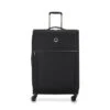 Delsey Paris Valise Souple Brochant 2.0 Extensible 78 Cm Noir