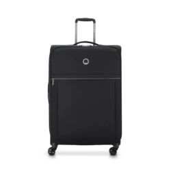 Delsey Paris Valise Souple Brochant 2.0 Extensible 78 Cm Noir