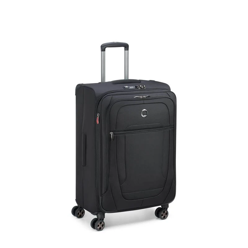 Delsey Paris Valise Souple Helium DLX Extensible 71 Cm Noir 2 Delsey Paris Valise Souple Helium DLX Extensible 71 Cm Noir – Image 2